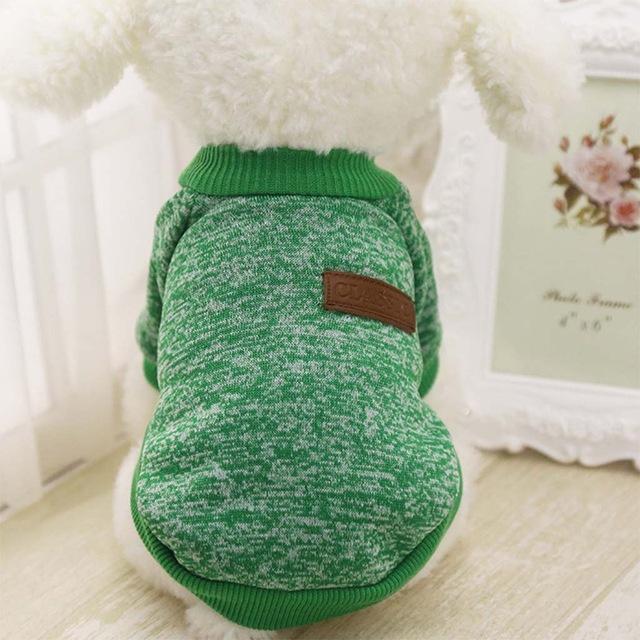 Winter Warm Cotton Pet Sweatshirts