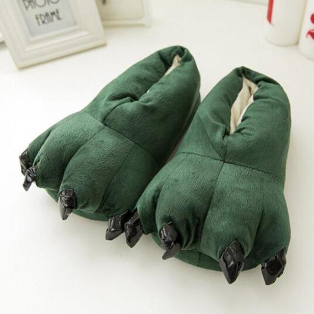 Winter Claw Plush Slippers