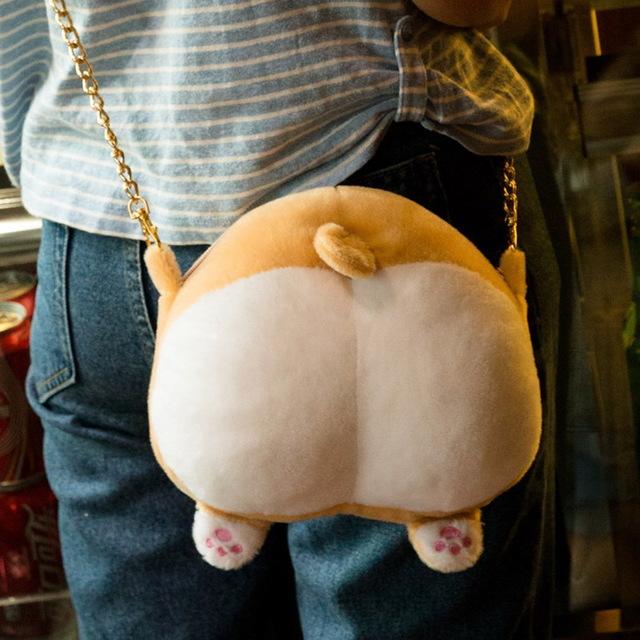 Corgi Butt Shoulder Bag