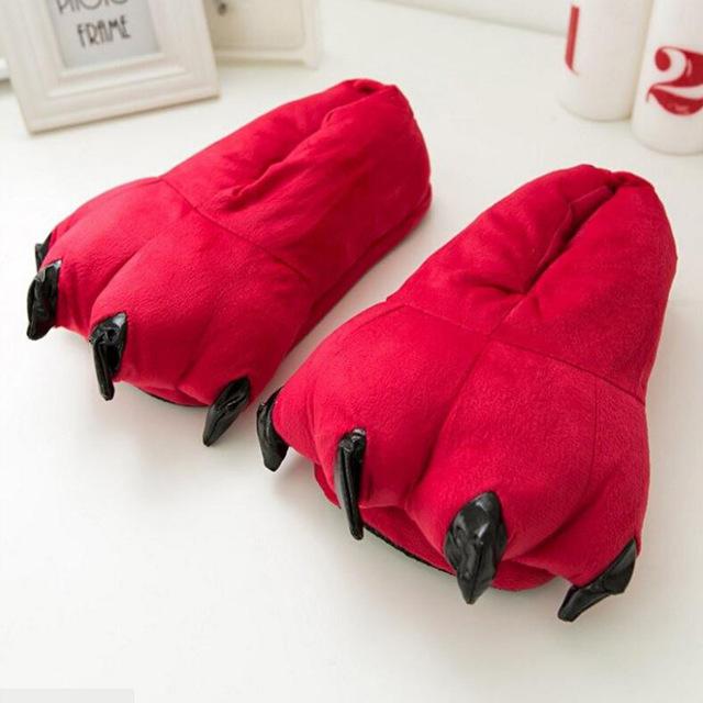 Winter Claw Plush Slippers
