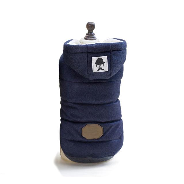 Winter Warm Pet Dog Clothes Hooded Jackets