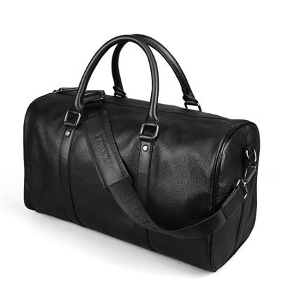 International Traveler Premium Leather Duffle Bag